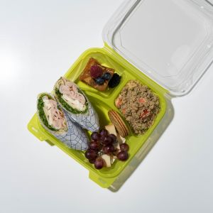 BOÎTE À LUNCH - Wrap Gourmet à la Dinde Rôtie
