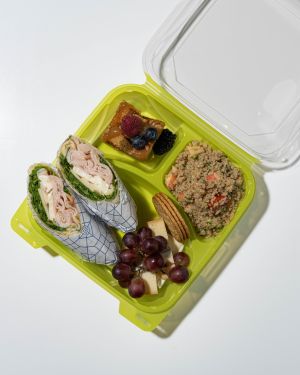 BOÎTE À LUNCH – Wrap Gourmet à la Dinde Rôtie