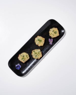 BOUCHÉES CHAUDES – 12  Mini-Coquille St-Jacques