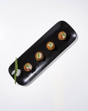 BOUCHÉES CHAUDES – 12 Arancini à la truffe