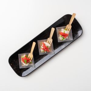 BOUCHÉES FROIDES - 12 CEVICHE DE FLÉTAN PÉRUVIEN