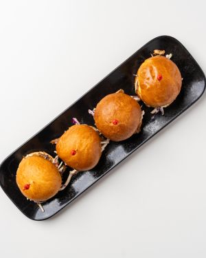 BOUCHÉES CHAUDES – 12 MINI BURGER BOEUF BRAISÉ