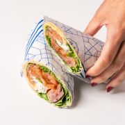 BOÎTE À LUNCH – WRAP DE SAUMON FUMÉ